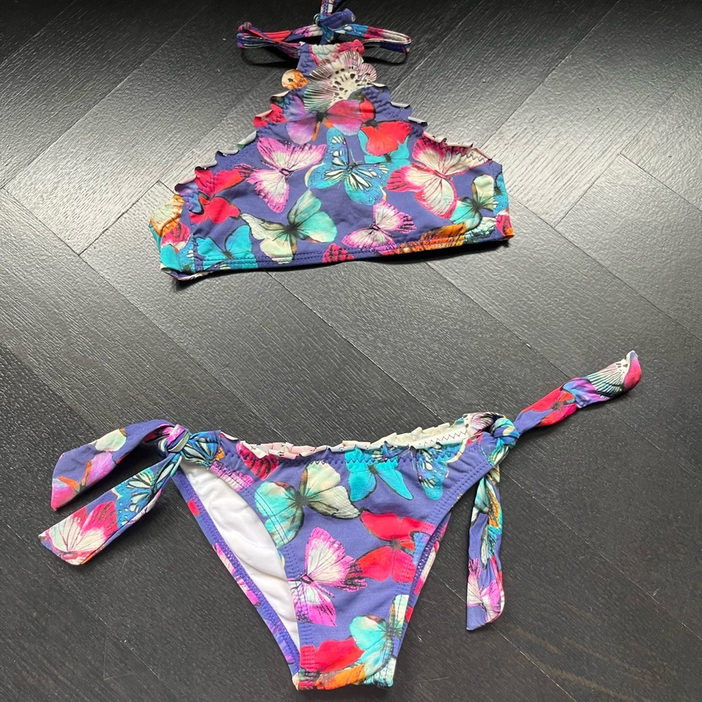 Girls submarine size 4 two piece swimsuit